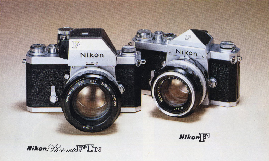 Nikon F als "Photomic FTN" und "Eyelevel"