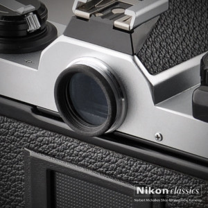 Okularglas an der Nikon FM2