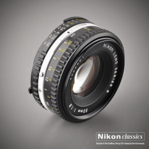 Nikon Lens Series E 50mm/1:1,8, zweite Version 