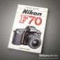 Preview: Nikon F70, german book