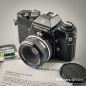 Preview: Nikkormat EL schwarz mit Nikkor 50/2,0 (Zustand AB)