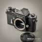 Preview: Nikon F "Eyelevel" schwarz mit Prismensucher (Zustand A-/AB)
