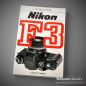 Preview: Nikon F3, german book