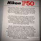 Preview: Nikon F50, Buch von Günter Richter