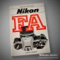 Preview: Nikon FA, german book