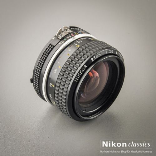 Nikon Nikkor 28/2,8 AI (Zustand A/A+)