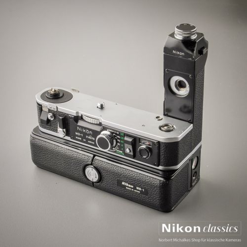 Nikon Motor Drive MD-1 mit MB-1 für F2 (Zustand A-/AB)