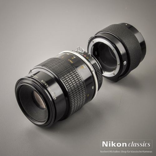 Nikon Micro-Nikkor 105/4 AI mit PN-11 (Zustand A-) OVP