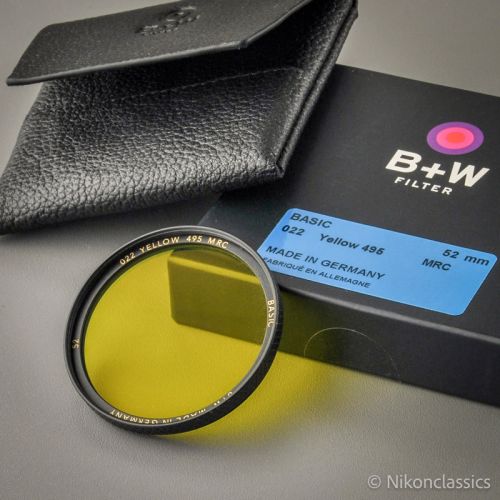B+W Gelbfilter 022 52mm