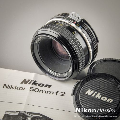 Nikon Nikkor 50/2,0 AI (Zustand A)