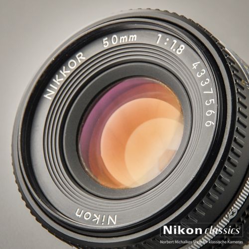 Nikon Nikkor 50/1,8 AIS "Pancake" (Zustand A)