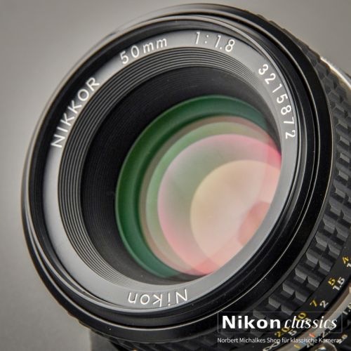 Nikon Nikkor 50/1,8 AIS (Zustand A/A+)