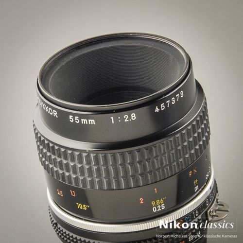 Nikon Micro-Nikkor 55/2,8 AIS (Condition A/A-)