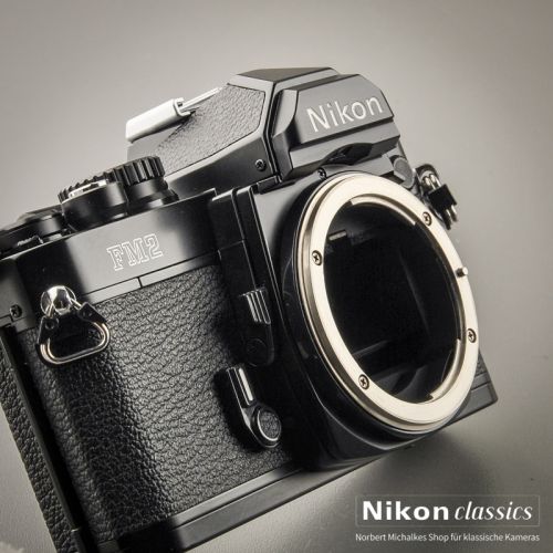 Nikon FM2 schwarz (Zustand A+) Titanverschluss