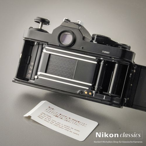 Nikon FM2 schwarz (Zustand A+) Titanverschluss