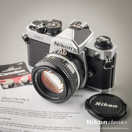 Nikon FM2n mit Nikkor 50/1,4 AI (Zustand A)