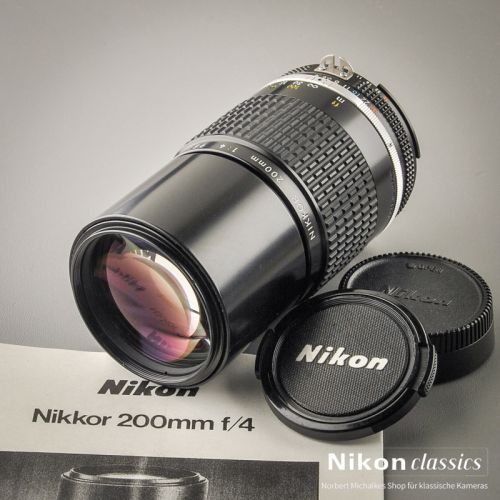Nikon Nikkor 200/4 AIS (Condition A)