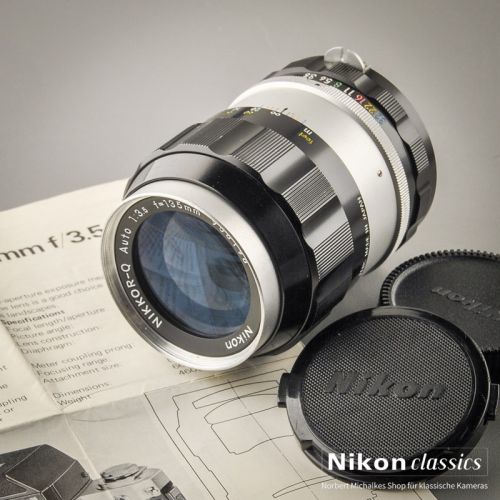 Nikon Nikkor-Q Auto 135/3,5 nonAI "Berg-und Tal" (Zustand A-)