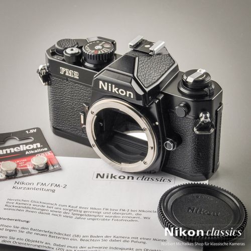 Nikon FM2n schwarz (Zustand A/A-)