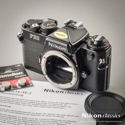 Nikon FE-2 schwarz (Zustand A/A-)