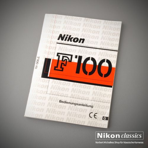 Nikon F100, Original Bedienungsanleitung