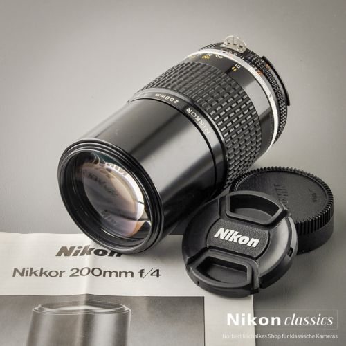 Nikon Nikkor 200/4 AIS (Condition A-)