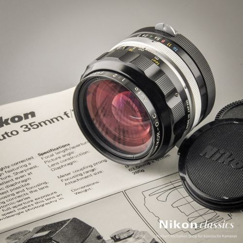 Nikon Nikkor-OC Auto 35/2,0 AI (Zustand A/A-)