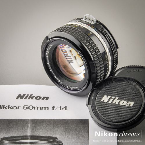 Nikon Nikkor 50/1,4 AI (Zustand A/A-)
