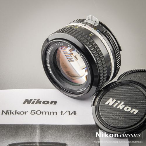 Nikon Nikkor 50/1,4 AI (Condition A)