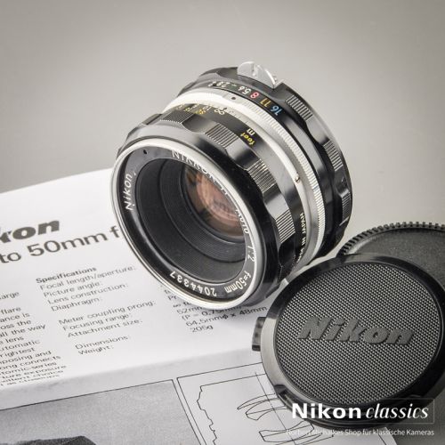 Nikon Nikkor-H Auto 50/2,0 (Condition A-)