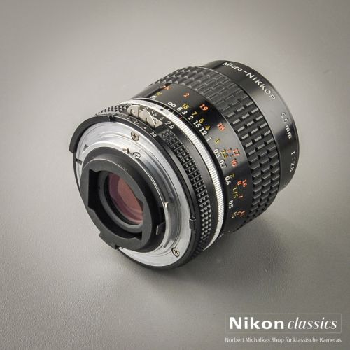 Nikon Micro-Nikkor 55/2,8 AIS (Condition A-)