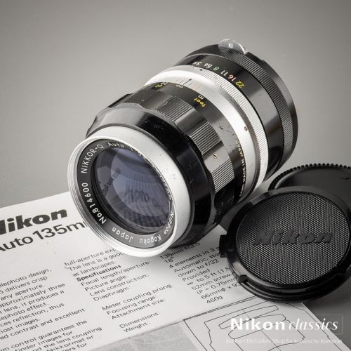 Nikon Nikkor-Q Auto 135mm/3,5 AI "Berg-und Tal" (Zustand AB)