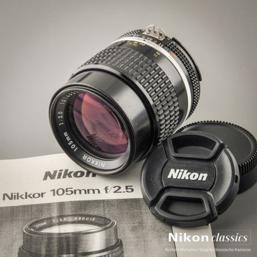 Nikon Nikkor 105/2,5 AIS (Zustand A/A-)