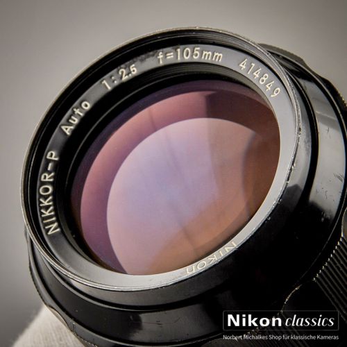 Nikon Nikkor-P Auto 105/2,5 nonAI "Berg-und Tal" (Zustand AB)