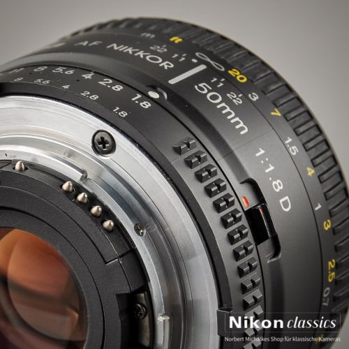 Nikon AF-D Nikkor 50/1,8 (Zustand A)