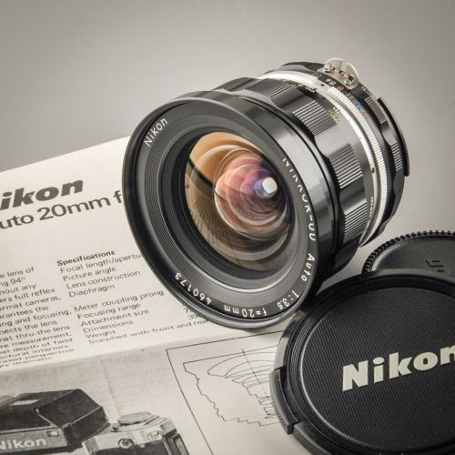 Nikon Nikkor-UD Auto 20/3,5 AI (Zustand A/A-)