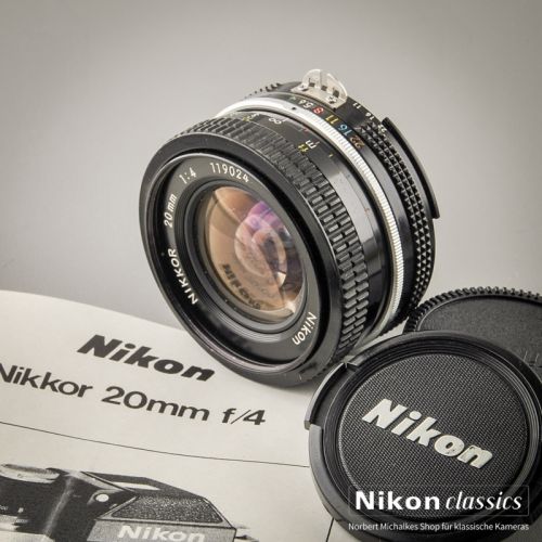 Nikon Nikkor 20/4 AI (Zustand A-)