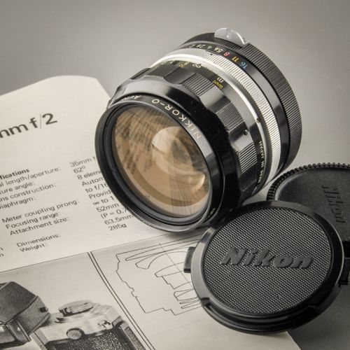 Nikon Nikkor-O Auto 35/2,0 nonAI "Berg-und-Tal" (Zustand A-)