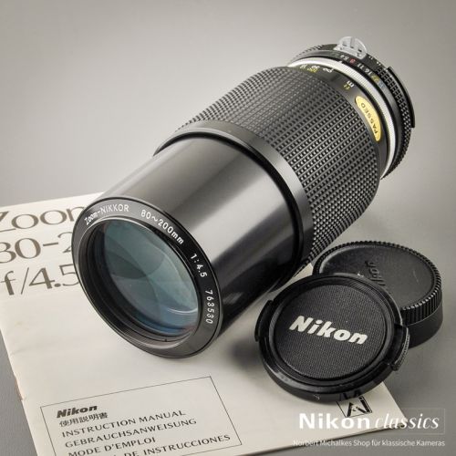 Nikon Zoom-Nikkor 80-200/4,5N AI (Zustand A)