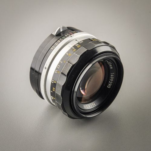 Nikon Nikkor-SC Auto 50/1,4 nonAI "Berg-und-Tal" (Zustand A-/AB)