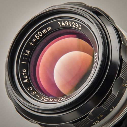 Nikon Nikkor-SC Auto 50/1,4 nonAI "Berg-und-Tal" (Zustand A-/AB)