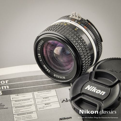 Nikon Nikkor 28/2,8 AIS (Zustand A/A-)