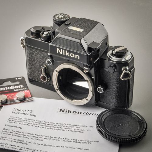 Nikon F2AS Photomic schwarz (Zustand A/A-)