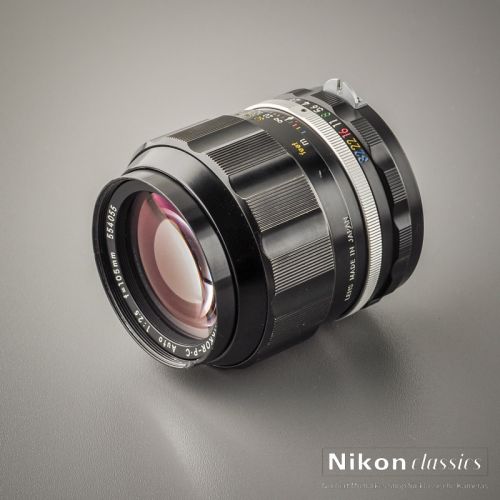 Nikon Nikkor-PC Auto 10,5/2,5 nonAI "Berg-und Tal" (Zustand A-)
