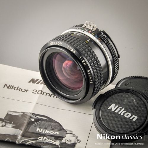 Nikon Nikkor 28/2,8 AI (Zustand A/A+)