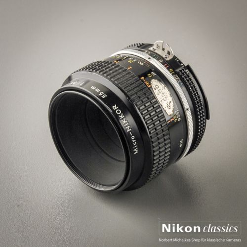Preview: Nikon Micro-Nikkor 55/3,5 AI (Zustand A-) Preview: Nikon Micro-Nikkor 55/3,5 AI (Zustand A-)