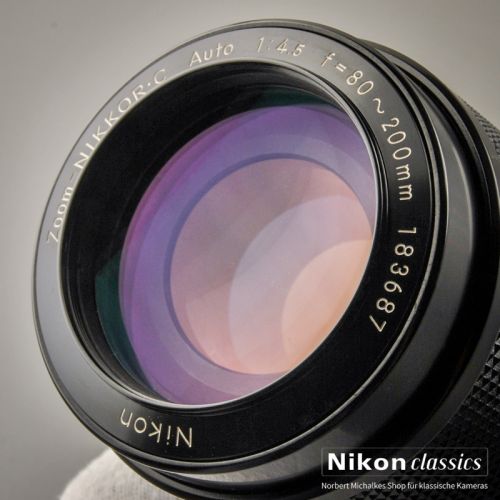 Nikon Zoom-Nikkor-C Auto 80-200/4,5 AI (Zustand A+)