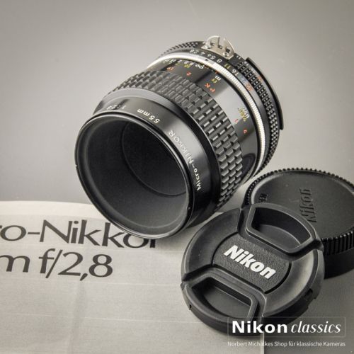 Nikon Micro-Nikkor 55/2,8 AIS (Zustand A/A-)