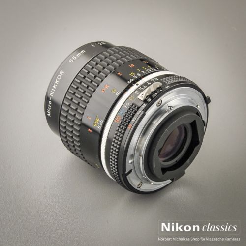 Preview: Nikon Micro-Nikkor 55/2,8 AIS (Zustand A/A-)