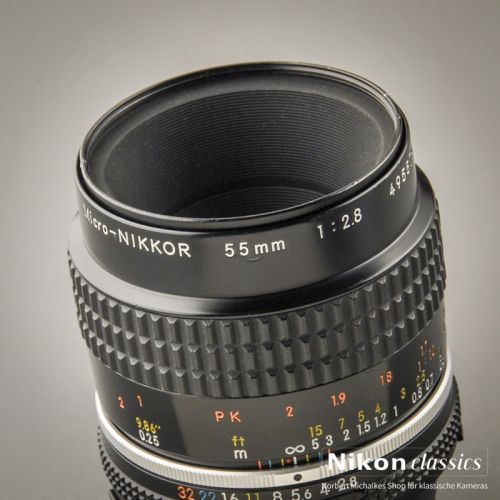 Nikon Micro-Nikkor 55/2,8 AIS (Zustand A/A-)